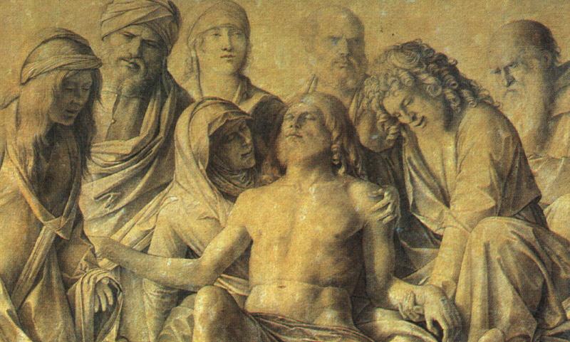 BELLINI, Giovanni The Lamentation over the Body of Christ dfh